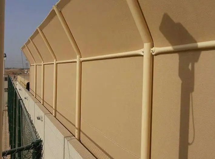 ساتر قماش بلاستيكي اقتصادي